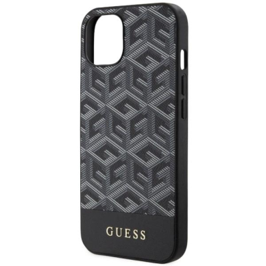 Dėklas Guess GCube Stripes MagSafe GUHMP14MHGCFSEK iPhone 14 Plus Juodas 5 Dėklas Guess GCube Stripes MagSafe GUHMP14MHGCFSEK iPhone 14 Plus Juodas 5