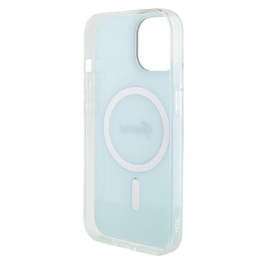 Originalus dėklas Guess GUHMP15SHITSQ iPhone 15 6.1 turquoise/turquoise hardcase IML Iridescent MagSafe 6 Originalus dėklas Guess GUHMP15SHITSQ iPhone 15 6.1 turquoise/turquoise hardcase IML Iridescent MagSafe 6