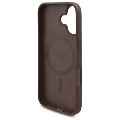Guess GUHMP16SP4ROPEMCW iPhone 16 6.1&quot; Rudas/Rudas hardcase 4G Flowers Print MagSafe 6