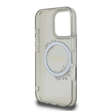 Dėklas Guess GUHMP16XHFWFCK iPhone 16 Pro Max 6.9 Juodas/Juodas hard IML Flowers Wreath MagSafe 6 Dėklas Guess GUHMP16XHFWFCK iPhone 16 Pro Max 6.9 Juodas/Juodas hard IML Flowers Wreath MagSafe 6