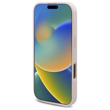 Guess GUHMP16XP4ROPEMCP iPhone 16 Pro Max 6.9" Rožinis/Rožinis hardcase 4G Flowers Print MagSafe 4