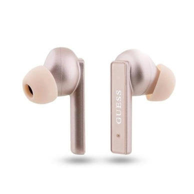 Guess GUTWSSU20ALEGP TWS bluetooth Ausinės + Dock Rose Gold/Rose Gold Printed Logo 2 Guess GUTWSSU20ALEGP TWS bluetooth Ausinės + Dock Rose Gold/Rose Gold Printed Logo 2