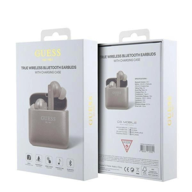 Guess GUTWSSU20ALEGP TWS bluetooth Ausinės + Dock Rose Gold/Rose Gold Printed Logo 4 Guess GUTWSSU20ALEGP TWS bluetooth Ausinės + Dock Rose Gold/Rose Gold Printed Logo 4