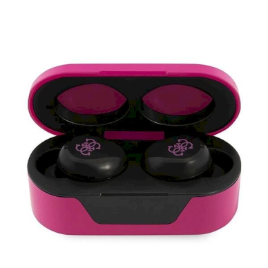 Guess GUTWST31EM TWS bluetooth ausinės + magenta docking station 1 Guess GUTWST31EM TWS bluetooth ausinės + magenta docking station 1