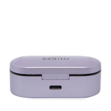 Guess GUTWST31EU TWS bluetooth ausinės + docking station Violetinės 2 Guess GUTWST31EU TWS bluetooth ausinės + docking station Violetinės 2