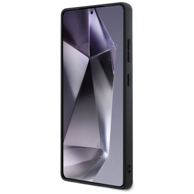 Samsung Galaxy S25 Ultra Guess Hot Stamp 4G Pattern Triangle Metal Logo dėklas - juodas 4 Samsung Galaxy S25 Ultra Guess Hot Stamp 4G Pattern Triangle Metal Logo dėklas - juodas 4