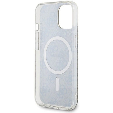 iPhone 15 Guess IML 4G MagSafe dėklas - rudas 6