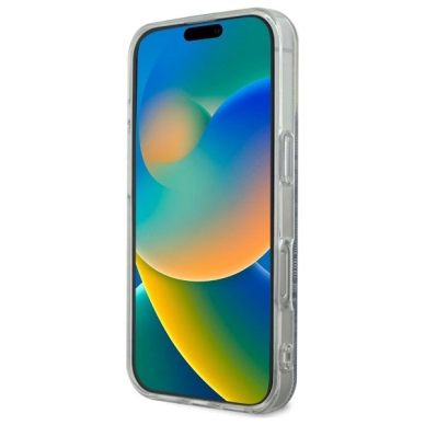 iPhone 16 Pro Max – Guess IML 4G MagSafe dėklas - Mėlynas 4