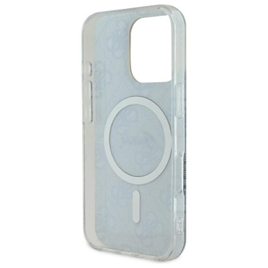 iPhone 16 Pro Max – Guess IML 4G MagSafe dėklas - Mėlynas 6