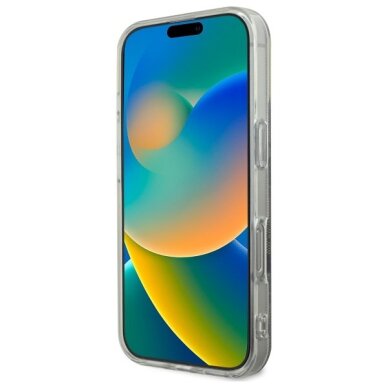 iPhone 16 Pro Max Guess IML 4G MagSafe dėklas – rudas 3