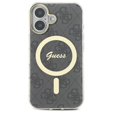 iPhone 16 – Guess IML 4G MagSafe dėklas - Juodas 2 iPhone 16 – Guess IML 4G MagSafe dėklas - Juodas 2