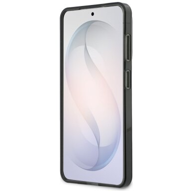 Samsung Galaxy S26 Guess IML Big Metal 4G Script dėklas – juodas 4