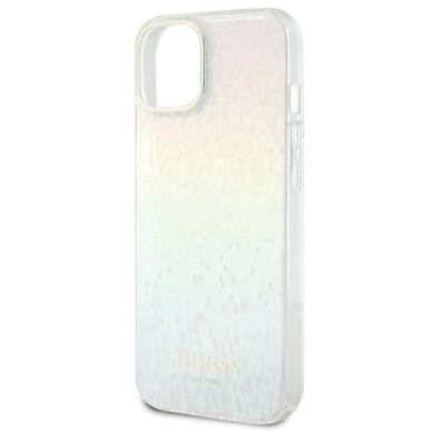 Originalus Guess dėklas IML Faceted Mirror Disco IridescentiPhone 12/12 Pro - Įvariaspalvis 5