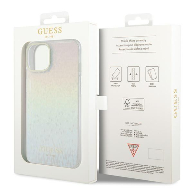 Dėklas Guess IML Faceted Mirror Disco Iridescent   iPhone 15 - multicolored 7 Dėklas Guess IML Faceted Mirror Disco Iridescent   iPhone 15 - multicolored 7