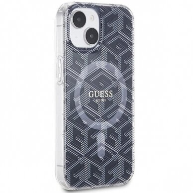 Originalus Guess dėklas IML GCube MagSafeiPhone 15 Plus / 14 Plus - Juodas 3 Originalus Guess dėklas IML GCube MagSafeiPhone 15 Plus / 14 Plus - Juodas 3
