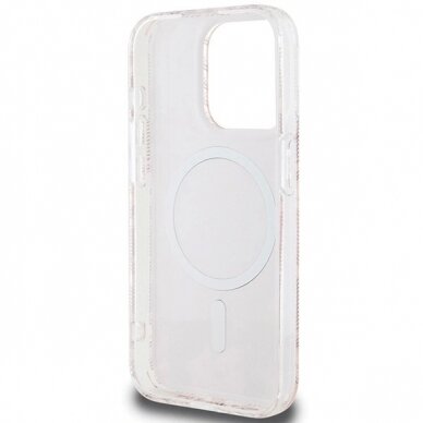 Originalus Guess dėklas IML GCube MagSafeiPhone 15 Pro - Rožinis 6 Originalus Guess dėklas IML GCube MagSafeiPhone 15 Pro - Rožinis 6