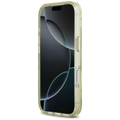 iPhone 17 Pro Max Guess IML Glitter Flowers Triangle MagSafe dėklas – žalias 4 iPhone 17 Pro Max Guess IML Glitter Flowers Triangle MagSafe dėklas – žalias 4