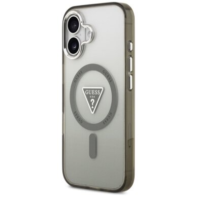 iPhone 17 Guess IML Gradient Triangle Logo MagSafe dėklas – alyvinis 1 iPhone 17 Guess IML Gradient Triangle Logo MagSafe dėklas – alyvinis 1
