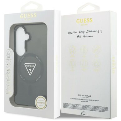 Samsung Galaxy S26 Guess IML Gradient Triangle MagSafe dėklas – juodas 7 Samsung Galaxy S26 Guess IML Gradient Triangle MagSafe dėklas – juodas 7