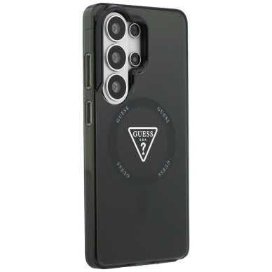 Samsung Galaxy S26 Ultra Guess IML Gradient Triangle MagSafe dėklas – juodas 3 Samsung Galaxy S26 Ultra Guess IML Gradient Triangle MagSafe dėklas – juodas 3