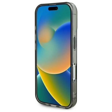 iPhone 16 Plus – Guess IML Heart dėklas - Juodas 4