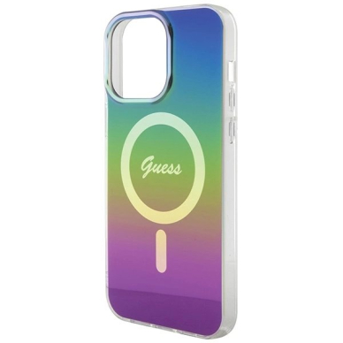 Guess IML Iridescent MagSafe Dėklas skirtas iPhone 15 Pro Max 6.7&quot; - multicolor 5