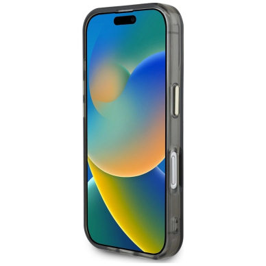 Guess IML Metal Mountain Logo MagSafe Dėklas skirtas iPhone 16 - Juodas 4 Guess IML Metal Mountain Logo MagSafe Dėklas skirtas iPhone 16 - Juodas 4