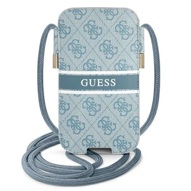Guess Krepšys GUPHL4GDBL 6.7" Mėlynas/Mėlynas hardcase 4G Stripe Guess Krepšys GUPHL4GDBL 6.7" Mėlynas/Mėlynas hardcase 4G Stripe