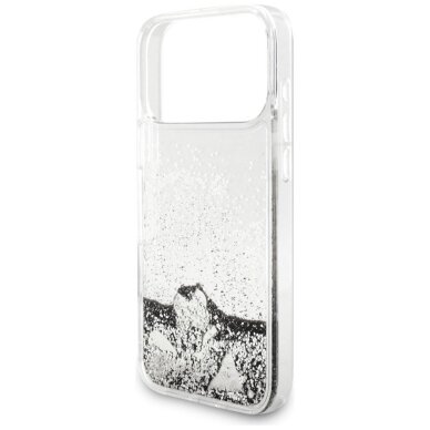 iPhone 17 Pro Max Guess Liquid Glitter Charms dėklas – sidabrinis 5 iPhone 17 Pro Max Guess Liquid Glitter Charms dėklas – sidabrinis 5