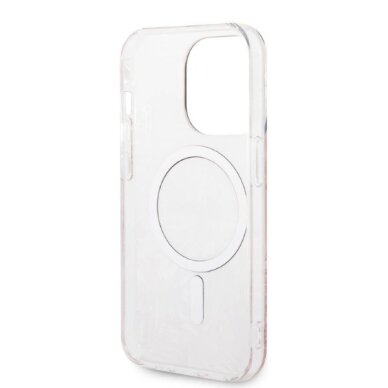 iPhone 14 Pro 6.1" Guess MagSafe dėklas + įkroviklio rinkinys – rožinis 6 iPhone 14 Pro 6.1" Guess MagSafe dėklas + įkroviklio rinkinys – rožinis 6