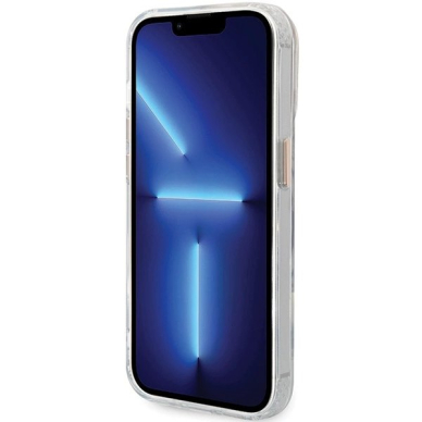 iPhone 15 Pro Max Guess Metal Outline Magsafe dėklas - auksinis 4