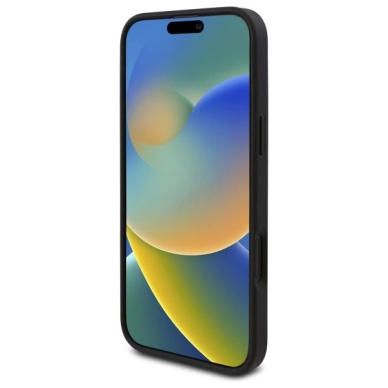 iPhone 16 Plus – Guess New 4G Triangle dėklas - Juodas 4