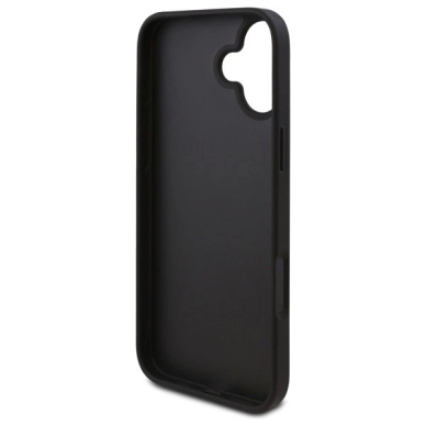 iPhone 16 Plus – Guess New 4G Triangle dėklas - Juodas 6