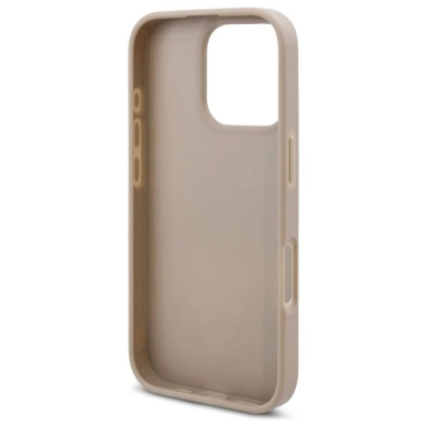 iPhone 16 Pro Max – Guess New 4G Triangle dėklas - Baltas 6