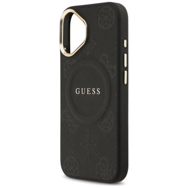 iPhone 17 Guess Peony Hot Stamp dėklas su MagSafe – juodas 5 iPhone 17 Guess Peony Hot Stamp dėklas su MagSafe – juodas 5