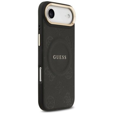 iPhone Air Guess Peony Hot Stamp dėklas su MagSafe – juodas 3