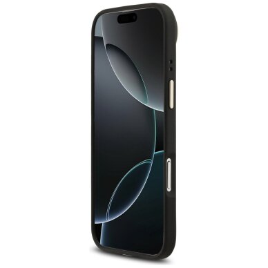 iPhone Air Guess Peony Hot Stamp dėklas su MagSafe – juodas 4