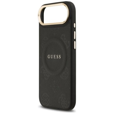 iPhone Air Guess Peony Hot Stamp dėklas su MagSafe – juodas 5