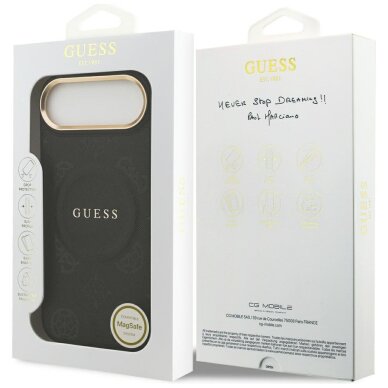 iPhone Air Guess Peony Hot Stamp dėklas su MagSafe – juodas 7 iPhone Air Guess Peony Hot Stamp dėklas su MagSafe – juodas 7
