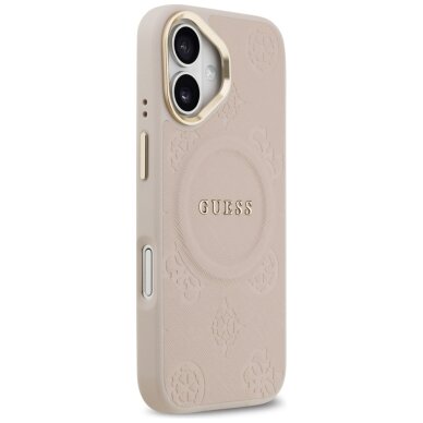iPhone 17 Guess Peony Hot Stamp MagSafe dėklas – rožinis 3