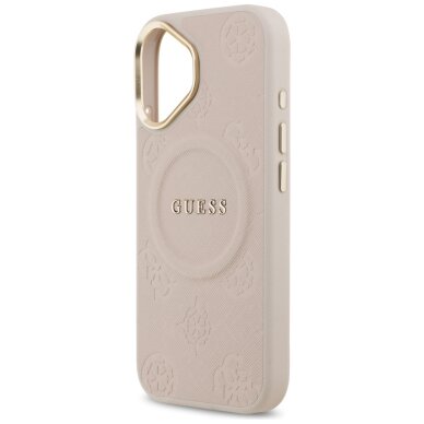 iPhone 17 Guess Peony Hot Stamp MagSafe dėklas – rožinis 5