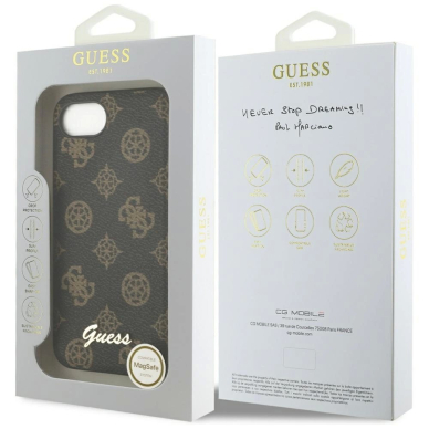 iPhone 16e – Guess Peony Script Logo MagSafe dėklas - Juodas 7 iPhone 16e – Guess Peony Script Logo MagSafe dėklas - Juodas 7