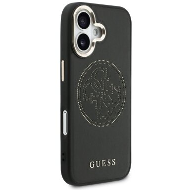 iPhone 17 Guess Perforated 4G MagSafe dėklas – juodas 3 iPhone 17 Guess Perforated 4G MagSafe dėklas – juodas 3