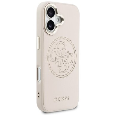 iPhone 17 Guess Perforated 4G MagSafe dėklas – rožinis 3 iPhone 17 Guess Perforated 4G MagSafe dėklas – rožinis 3