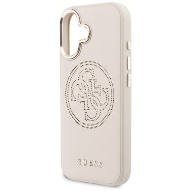 iPhone 17 Guess Perforated 4G MagSafe dėklas – rožinis 5