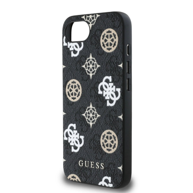 Guess PU 4G Peony Dėklas with MagSafe skirtas iPhone 16e - Juodas 2