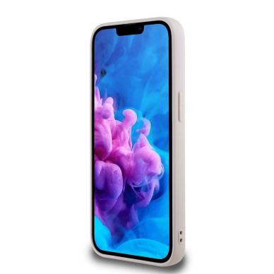 Guess PU Grained 4G Metal Logo iPhone 16e Dėklas - Rožinis 1