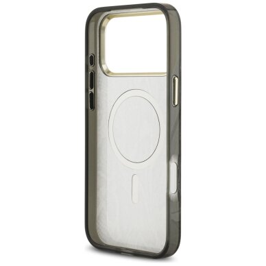 iPhone 17 Pro Max Guess Python Pattern MagSafe dėklas – juodas 6