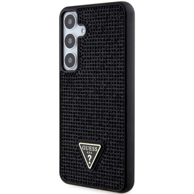 Guess Rhinestone Triangle Dėklas Samsung Galaxy S24+ - juodas 1 Guess Rhinestone Triangle Dėklas Samsung Galaxy S24+ - juodas 1