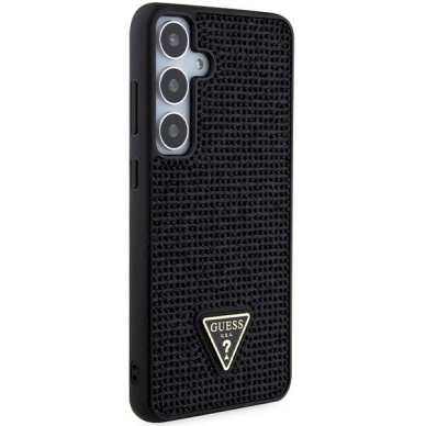 Guess Rhinestone Triangle Dėklas Samsung Galaxy S24+ - juodas 3 Guess Rhinestone Triangle Dėklas Samsung Galaxy S24+ - juodas 3